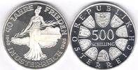 Österreich 500 Schilling 500 öS 40 Jahre FRIEDEN in ÖSTERREICH 1985 in PP einwandfrei -