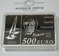 Frankreich  500 Euro 2010 Pablo Picasso 1 kg Silber PP Barrenmünze - rar - FB Proof