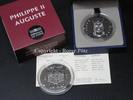 FRANKREICH 10 Euro 10 Euro 2012 Französische Geschichte König Philipp II. August Silber PP -