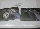 ANDORRA 2,50 Euro 2 x 1,25 Euro 2021 Gedenkmünzen Margineda Brug / Narcissus poeticus st im Folder FDC