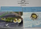 LUXEMBURG 5 Euro 5 Euro 2021 Zauneidechse Flora und Fauna Silber/Nordisches Gold PP -