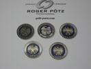 BRD 50 Euro 2025 5 x 10 Euro 2025 THW mit Polymerring A D F G J bankfris... 62,50 EUR  + 15,00 EUR frais d'envoi
