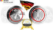 BRD 50 Euro 2026 5 x 10 Euro 2026 Rettungsdienste mit Polymerring A D F ... 67,50 EUR  + 15,00 EUR frais d'envoi
