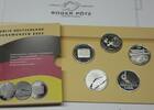 BR Deutschland 50 Euro 5 x 10 Euro 2002 Silber Gedenkmünzenset in PP -