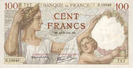 BILLETS DE LA BANQUE DE FRANCE 100 francs Banque de France. Billet. Sully, -