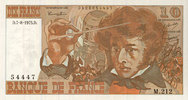 BILLETS DE LA BANQUE DE FRANCE 10 francs Banque de France. Billet. Berlioz, -