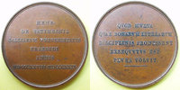 MEDAILLES bronze Antoine-François-Henri Lefèbre de Vatimesnil . Médaille en . 50 mm -