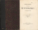 LIVRES DE NUMISMATIQUE Annuaire de la Société Française de Numismatique. Tome 2. -
