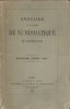 LIVRES DE NUMISMATIQUE Annuaire de la Société Française de Numismatique. Tome 2. -