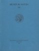 LIVRES DE NUMISMATIQUE Museum Notes. N° 33. -