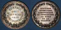 JETONS jeton Institut industriel agronomique et commercial du Nord de la France 1875 argent, rond 37,8 mm -