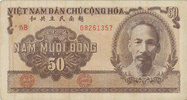 AUTRES BILLETS ETRANGERS Vietnam. Ngân Hàng Quôc Gia Viêt Nam. 50 dong -