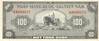 AUTRES BILLETS ETRANGERS Vietnam du Sud. Banque Nationale du Vietnam. 100 dong -