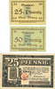 ALLEMAGNE - BILLETS DE NECESSITE (1914-1923) A - J 25 pf Bitburg. Stadt. Billets. 50 pf n.d. ; -