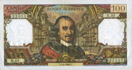 BILLETS DE LA BANQUE DE FRANCE 100 francs Banque de France. Billet. Corneille, -