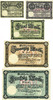 ALLEMAGNE - BILLETS DE NECESSITE (1914-1923) A - J 50 pf Cochen. Landkreis. Billets. 1, 5, 20, 50 mark -