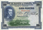 AUTRES BILLETS ETRANGERS 100 pesetas Espagne. Banque d'Espagne. (1936) -