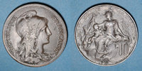 MONNAIES MODERNES FRANCAISES 10 centimes 3e république (1870-1940). Dupuis, -