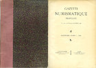 LIVRES DE NUMISMATIQUE Gazette numismatique française. Année (complet) -