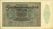 ALLEMAGNE 500 000 mark Allemagne. Billet. Série AB -