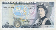 AUTRES BILLETS ETRANGERS 5 livres Grande Bretagne. -