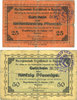 ALLEMAGNE - BILLETS DE NECESSITE (1914-1923) A - J 25 pf Ergoldsbach. Marktgemeinde. Billets. 50 pf -