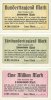 ALLEMAGNE - BILLETS DE NECESSITE (1914-1923) A - J 1 million mark Gersdorf. Franz Münch. Billets. 100 000, 500 000 -