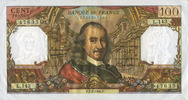 BILLETS DE LA BANQUE DE FRANCE 100 francs Banque de France. Billet. Corneille, -
