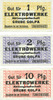 ALLEMAGNE - BILLETS DE NECESSITE (1914-1923) A - J 1 pf Golpa. Elektrowerke Aktiengesellschaft Grube Golpa. Billets. 2 pf, 10 pk -