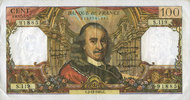 BILLETS DE LA BANQUE DE FRANCE 100 francs Banque de France. Billet. Corneille, -