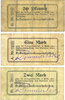 ALLEMAGNE - BILLETS DE NECESSITE (1914-1923) A - J 50 pf Grätz (Grodzisk Wielkopolski, Pologne). Kreisausschuss. Billets. 1mark, 2 mark n.d. - -