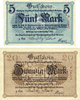 ALLEMAGNE - BILLETS DE NECESSITE (1914-1923) A - J 5 mark Grimma. Amtshauptmannschaft. Billets. 20 mark -