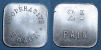 MONNAIES DE NECESSITE FRANCAISES Thaon-les-Vosges (88). Coopérative. 2 kg pain -