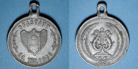 ALSACE Alsace. Pfastatt. Fête de la musique. Médaille plomb. 29 mm -
