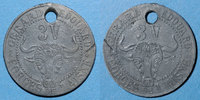 MONNAIES DE NECESSITE FRANCAISES Crouy (02). Forges de l'Aisne. 3V -