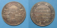 MEDAILLES bronze Paris. Compagnie fermière d' l'Etablissement thermal de Vichy. Médaille en . 33,8 mm -