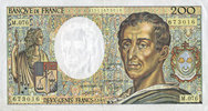 BILLETS DE LA BANQUE DE FRANCE 200 francs Banque de France. Billet. (Montesquieu), -