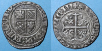 AUTRES MONNAIES PROVINCIALES blanc Duché de Bourgogne. Jean sans Peur (1404-1419). Grand . Auxonne, à partir de la fin de -
