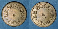 MONNAIES DE NECESSITE FRANCAISES Lyon (69). Le Soccer. sans valeur -