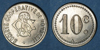 MONNAIES DE NECESSITE FRANCAISES 10 centimes Ottange (57). Société Coopérative de Nondkeil. -