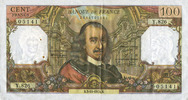 BILLETS DE LA BANQUE DE FRANCE 100 francs Banque de France. Billet. Corneille, -