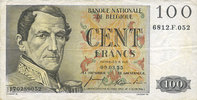 AUTRES BILLETS ETRANGERS 100 francs Belgique. Banque Nationale. -