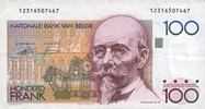 AUTRES BILLETS ETRANGERS 100 francs Belgique. Banque Nationale. -