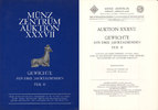 LIVRES DE NUMISMATIQUE Münz Zentrum, Cologne, vente aux enchères n° 37 du 8.11.79. Gewicht aus drei Jahrtausenden 2e partie -