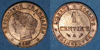 MONNAIES MODERNES FRANCAISES 1 centime 3e république (1870-1940). Cérès -