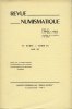 LIVRES DE NUMISMATIQUE Revue numismatique. -