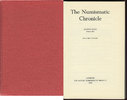 LIVRES DE NUMISMATIQUE The Numismatic Chronicle. Volume CXXXIX. -