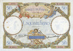BILLETS DE LA BANQUE DE FRANCE 50 francs Banque de France. Billet. L. O. Merson, -