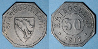 MONNAIES DE NECESSITE FRANCAISES 50 pfennig Sarrebourg (57). Ville. Faux de Rotlinger -