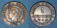 MONNAIES MODERNES FRANCAISES 1 centime 3e république (1870-1940). Cérès -